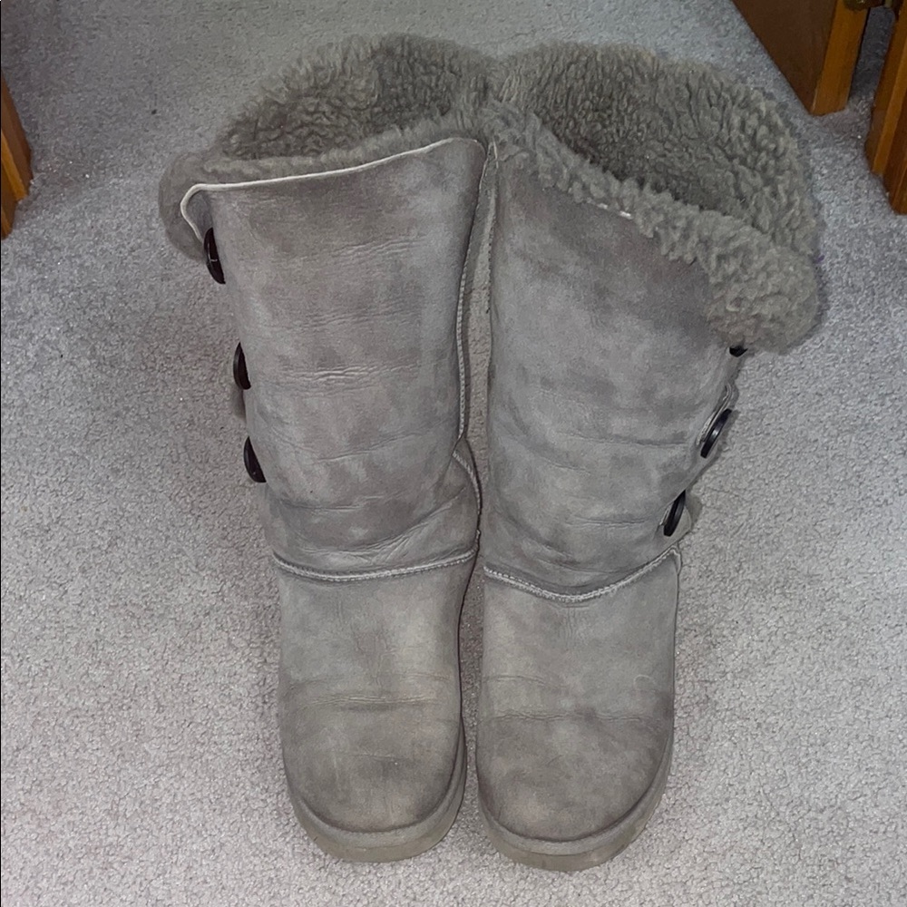 Women's Gray UGG Boots